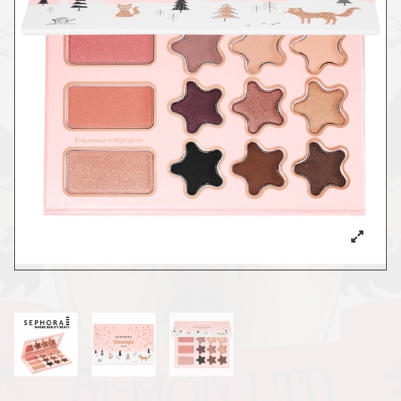 SEPHORA COLLECTION Wonderful Stars - Face & Eye Palette - Picture 4 of 10